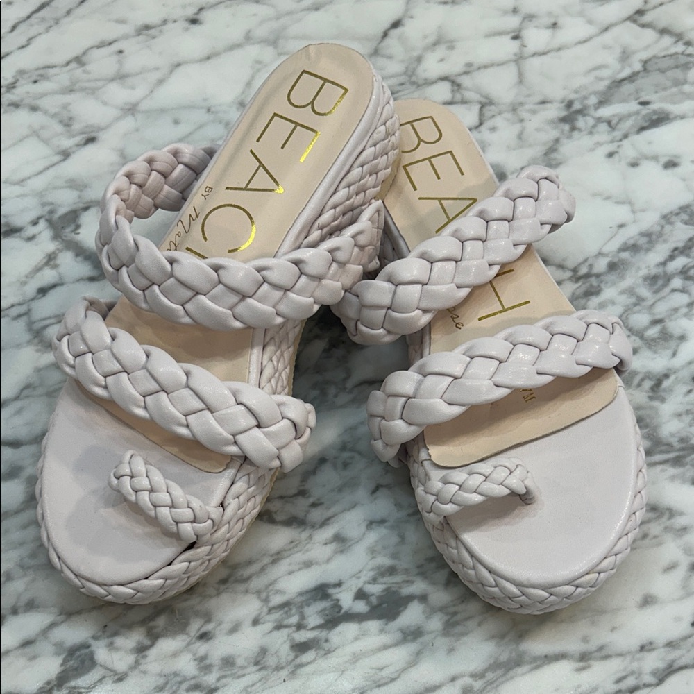Matisse Women's Light Tan Braided Sandals